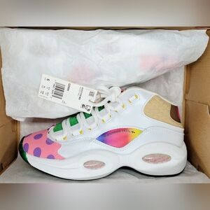 Reebok Question Mid Candy Land Sz 6 GS Sz 7.5 Women NIB GZ0081